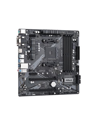 Placă de bază ASRock B450M PRO4 R2.0, AM4, AMD B450, Micro-ATX