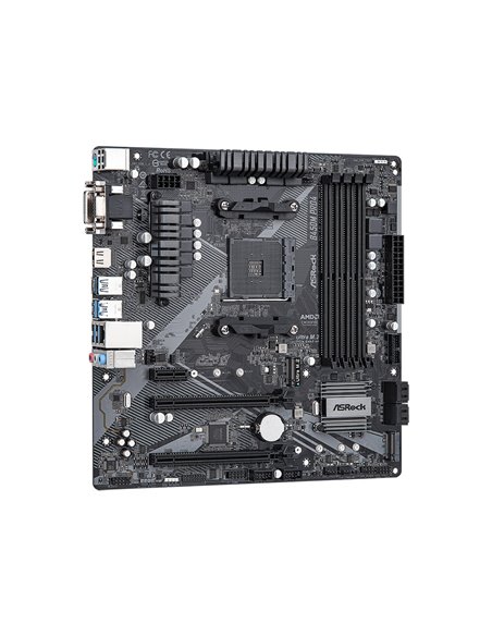 Материнская плата ASRock B450M PRO4 R2.0, AM4, AMD B450, Micro-ATX