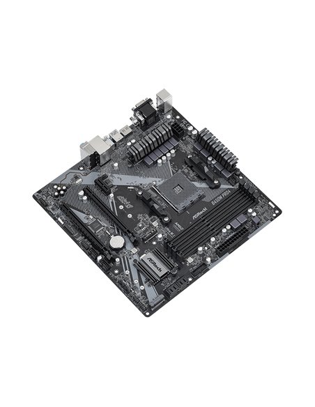 Placă de bază ASRock B450M PRO4 R2.0, AM4, AMD B450, Micro-ATX
