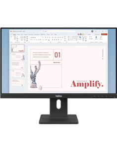 23,8" Монитор Lenovo E24-40, IPS 1920x1080 FHD, Чёрный