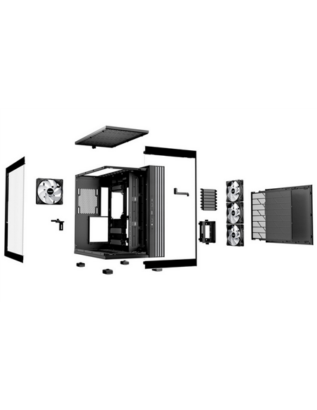 Компьютерный корпус be quiet! Ligh Base 600 LX, Midi-Tower, Без блока питания, Чёрный Компьютерный корпус be quiet! Ligh Base 600 LX, Midi-Tower, Без блока питания, Чёрный