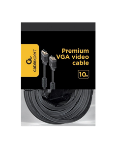 Видео кабель Cablexpert CC-PPVGA-10M-B, VGA D-Sub (M) - VGA D-Sub (M), 10м, Чёрный 2