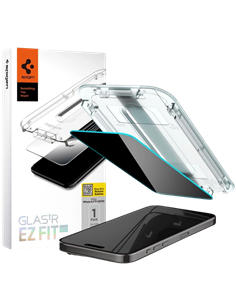 Защитное стекло Spigen iPhone 15 Pro Max EZ FIT Privacy, Прозрачный 2