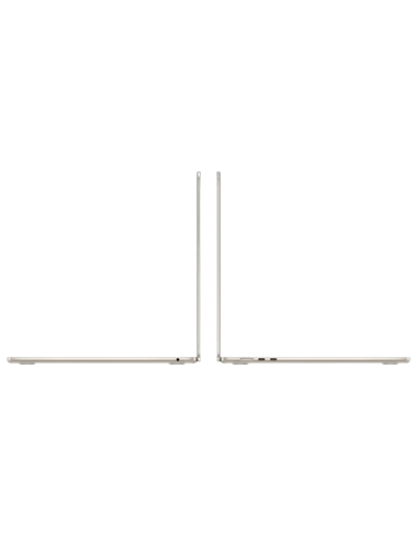 Ноутбук 15,3" Apple MacBook Air A3114, Starlight, M3 with 8-core CPU and 10-core GPU, 16Гб/256Гб, macOS Sequoia