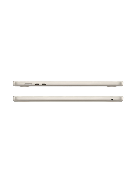 Laptop 15,3" Apple MacBook Air A3114, Starlight, M3 with 8-core CPU and 10-core GPU, 16GB/256GB, macOS Sequoia