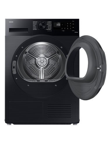 Сушильная машина Samsung DV90CGC0A0ABLE, 9кг, Чёрный