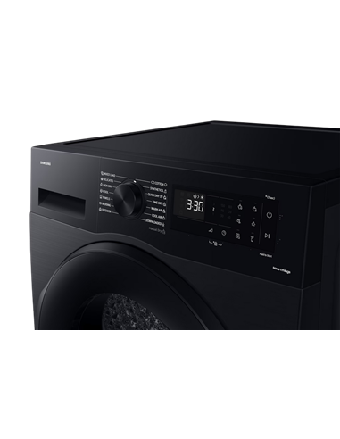 Сушильная машина Samsung DV90CGC0A0ABLE, 9кг, Чёрный