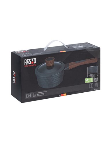 Căuș RESTO 93500, 1,6L, 16cm, Negru