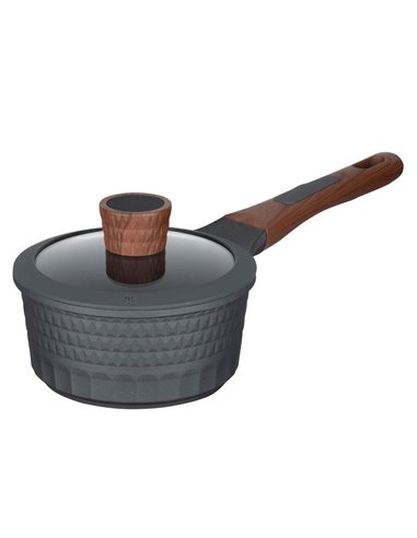 Ковш RESTO 93500, 1,6л, 16см, Чёрный