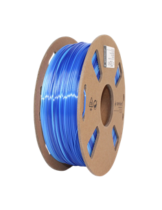 Filament pentru imprimantă 3D Gembird 3DP-PLA-SK-01-ICE, PLA, Albastru gheață | Albastru închis, 1.75 mm, 1kg