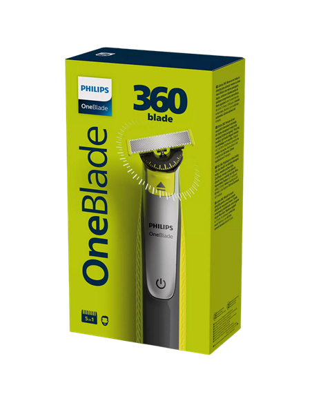 Trimmer pentru bărbați Philips QP2730/20, Negru/Verde Trimmer pentru bărbați Philips QP2730/20, Negru/Verde