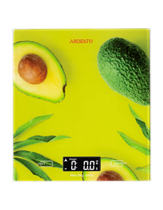 Cântar electronic de bucătărie Ardesto SCK-893, Avocado
