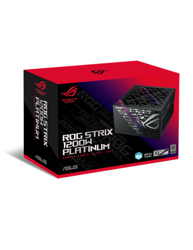 Блок питания для компьютеров ASUS ROG Strix 1200W Platinum, ATX, Полностью модульный