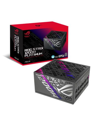 Sursă Alimentare PC ASUS ROG Strix 1200W Platinum, ATX, Complet modular