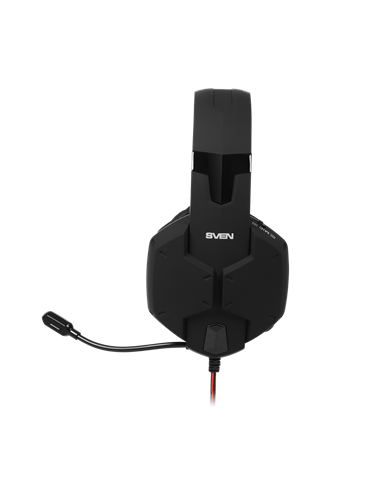 Игровая Гарнитура SVEN AP-G988MV, Проводной аналоговый, Чёрный/Красный