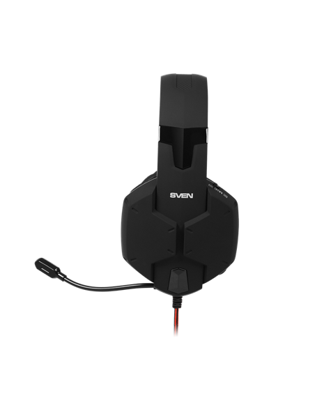Игровая Гарнитура SVEN AP-G988MV, Проводной аналоговый, Чёрный/Красный