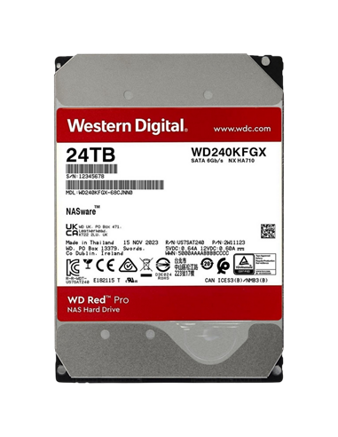 Unitate HDD Western Digital WD Red Pro, 3.5", 24 TB WD240KFGX