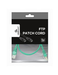 Patch cord Cablexpert PP22-1M/G, Cat5e FTP, 1m, Verde 2