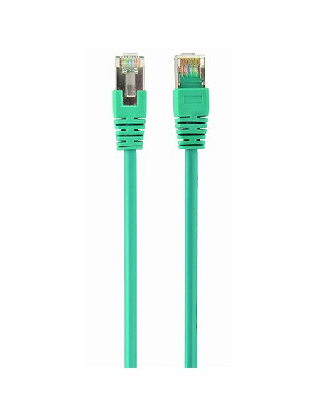 Patch cord Cablexpert PP22-1M/G, Cat5e FTP, 1m, Verde