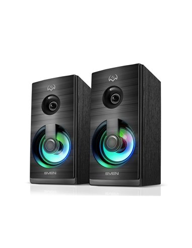 Компьютерные колонки 2.0 SVEN SPS-512, Чёрный