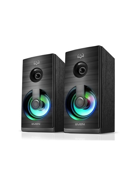 Компьютерные колонки 2.0 SVEN SPS-512, Чёрный
