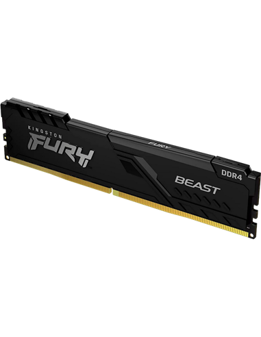 Оперативная память Kingston FURY Beast, DDR4 SDRAM, 3600 МГц, 16Гб, KF436C18BB/16