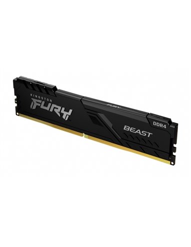 Оперативная память Kingston FURY Beast, DDR4 SDRAM, 3600 МГц, 16Гб, KF436C18BB/16