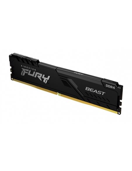 Оперативная память Kingston FURY Beast, DDR4 SDRAM, 3600 МГц, 16Гб, KF436C18BB/16