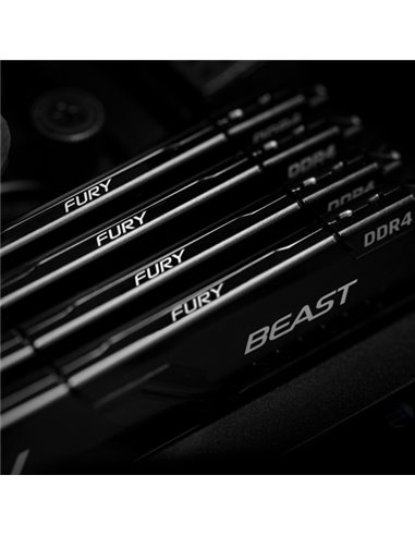 Оперативная память Kingston FURY Beast, DDR4 SDRAM, 3600 МГц, 16Гб, KF436C18BB/16