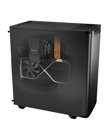 Компьютерный корпус be quiet! Pure Base 501 Airflow, Midi-Tower, Без блока питания, Чёрный