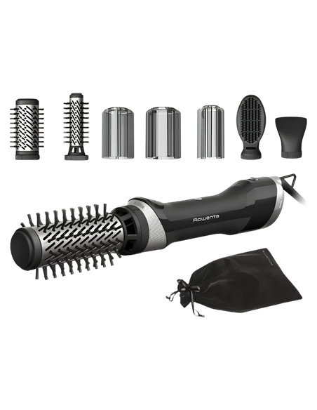 Uscător de păr-perie Rowenta UB9540F0, 1000W, Negru
