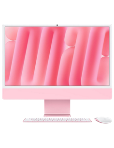 Моноблок Apple iMac A3137, 24", M4 with 8-core CPU and 8-core GPU, 16Гб/256Гб, macOS Sequoia, Розовый