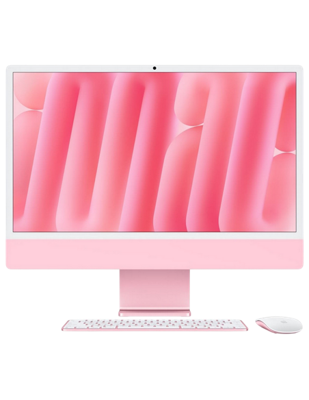 Моноблок Apple iMac A3137, 24", M4 with 8-core CPU and 8-core GPU, 16Гб/256Гб, macOS Sequoia, Розовый