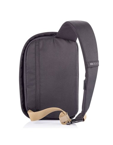 Geantă de umăr Bobby Sling, 9,7", Poliester, Negru