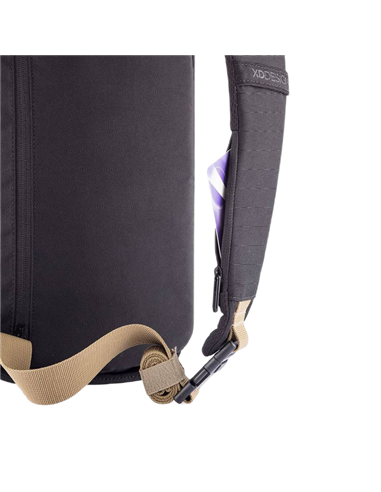Geantă de umăr Bobby Sling, 9,7", Poliester, Negru