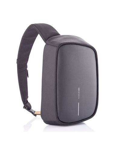 Geantă de umăr Bobby Sling, 9,7", Poliester, Negru