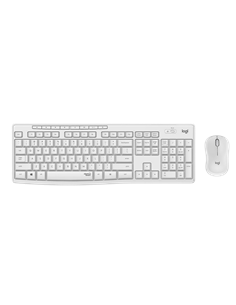Set Tastatură + Mouse Logitech MK295, Fără fir, Alb