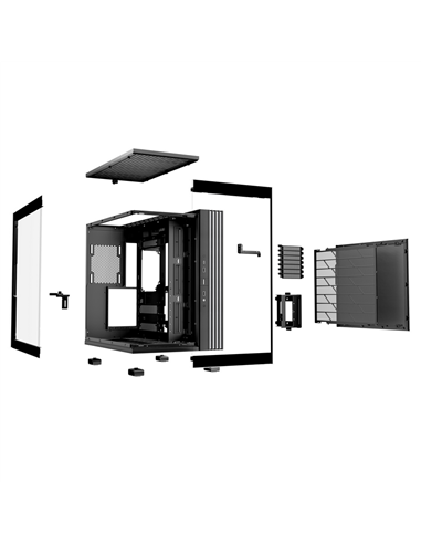 Компьютерный корпус be quiet! Ligh Base 600 DX, Midi-Tower, Без блока питания, Чёрный