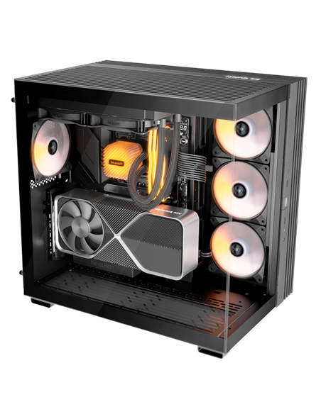 Компьютерный корпус be quiet! Ligh Base 600 DX, Midi-Tower, Без блока питания, Чёрный Компьютерный корпус be quiet! Ligh Base 600 DX, Midi-Tower, Без блока питания, Чёрный