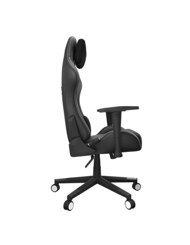 Scaun Gaming HATOR Sport Light 2, PU Piele, Negru | Alb