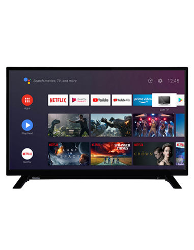 43" LED SMART TV OZON H43S7000R, 1920x1080 FHD, Android TV, Negru