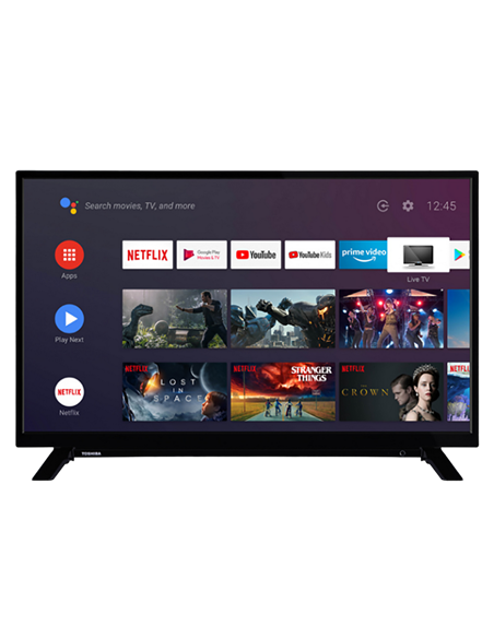 43" LED SMART TV OZON H43S7000R, 1920x1080 FHD, Android TV, Negru