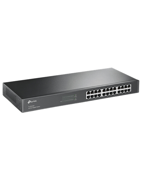 Switch de rețea TP-LINK TL-SG1024 RF, 24x 10/100/1000 Mbps