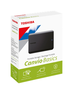 Внешний портативный жесткий диск Toshiba Canvio Basics, 4 ТБ, Чёрный (HDTB540EK3CA) 2