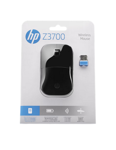 Беcпроводная мышь HP Z3700, Чёрный