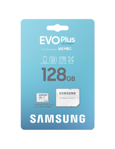 Card de Memorie Samsung EVO Plus MicroSDXC, 128GB (MB-MC128SA/KR)