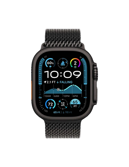 Ceas inteligent Apple Watch Ultra 2, 49mm, Black Titanium