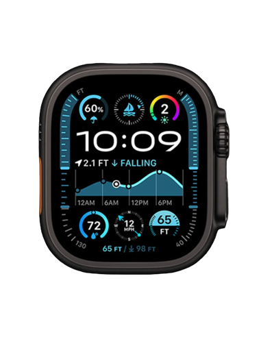 Ceas inteligent Apple Watch Ultra 2, 49mm, Black Titanium
