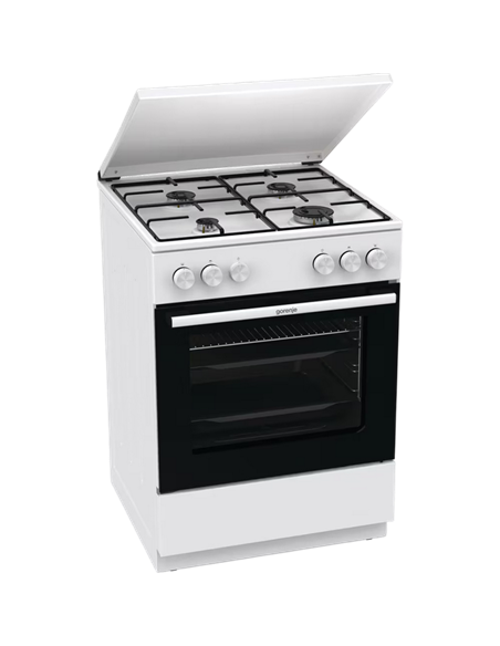 Plită pe gaz Gorenje GG6A11WJ, Alb