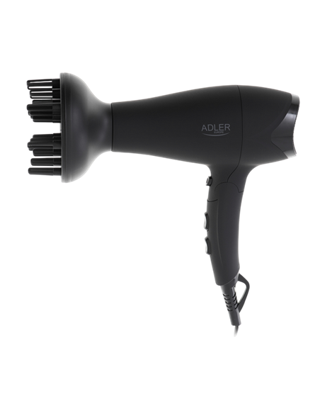 Uscător de păr Adler AD-2267, 2500W, Negru
